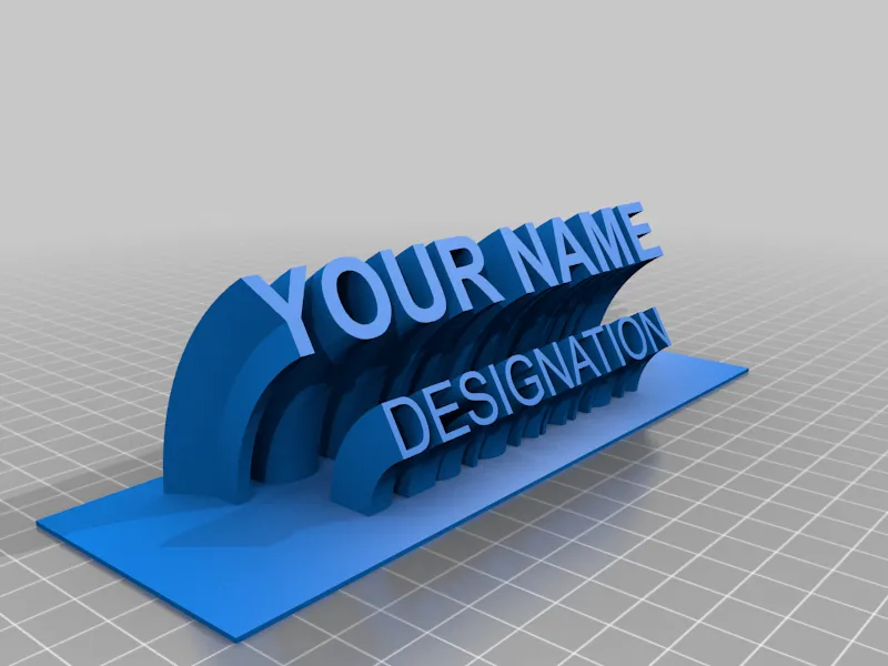 Name Plates
